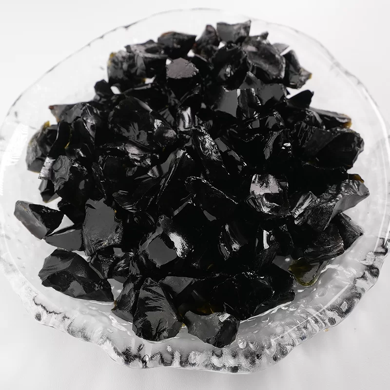 テラゾー用のカラフルなガラス砂